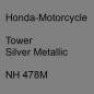 Preview: Honda-Motorcycle, Tower Silver Metallic, NH 478M.